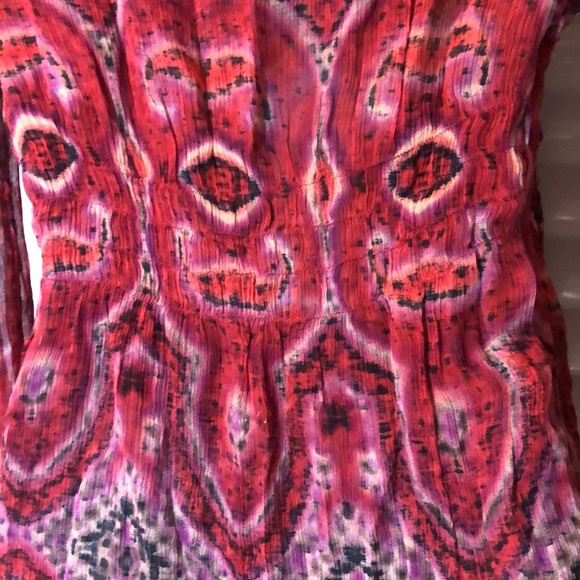 Sports girl-100%silk with laces up bodice in amazing colours-my pick of the day - Picture 6 of 9